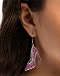 Wedding Shoes - Pink ♥ Earrings