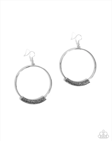 Sassy Story - Silver ♥ Earrings