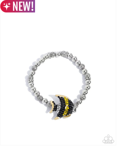 Admirable Angelfish - Yellow ♥ Bracelet