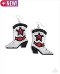Beaded Boot - Earrings