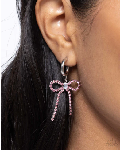 Whispering Whimsy - Pink ♥ Earrings
