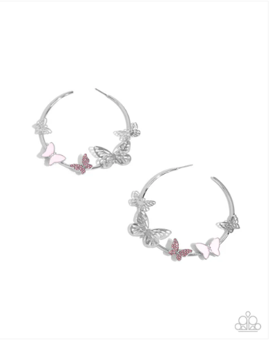 Aerial Allegiance - Pink ♥ Earrings