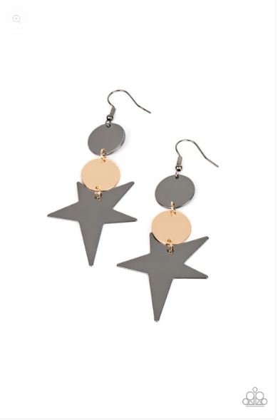 Star Bizarre - Multi ♥ Earrings